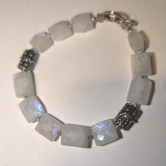 Moonstone Sterling Silver Bracelet